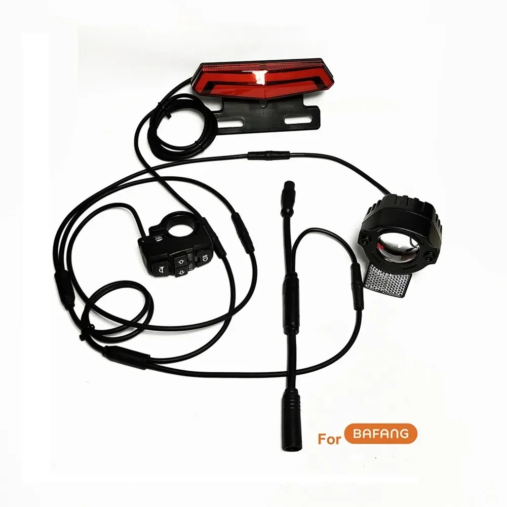 Bike Light Front Rear - Electric Bicycle Headlight Tail Light Set