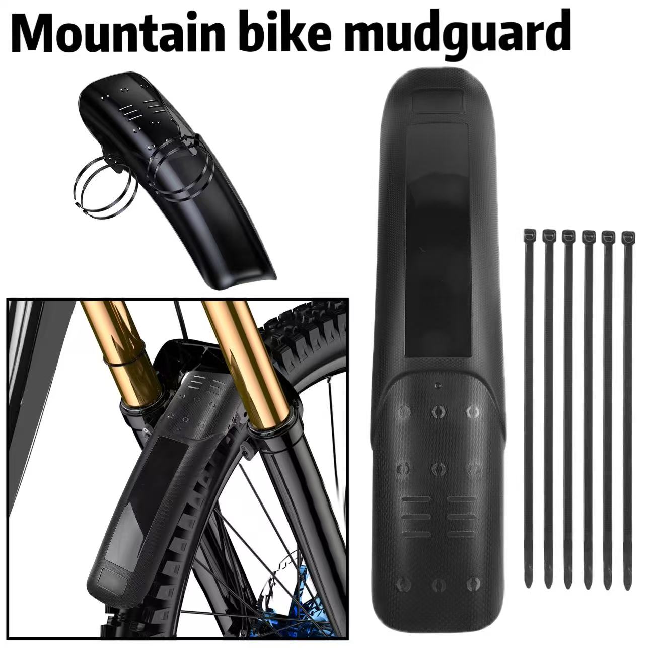Fender Mudguard Set - Outdoor Cycling Bike Mudguard Set Easy