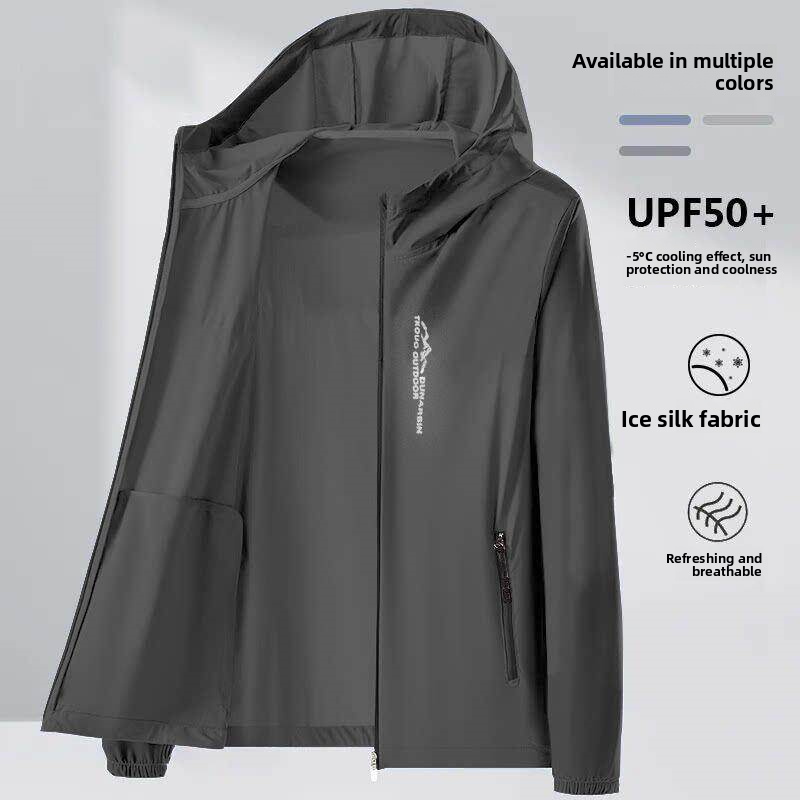 Cycling To Work - Men's Summer Lightweight Breathable Ice Silk