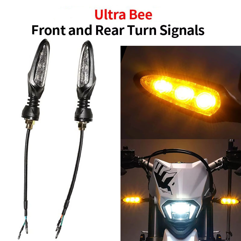 Bike Light Front Rear - Front and Rear Turn Signal for