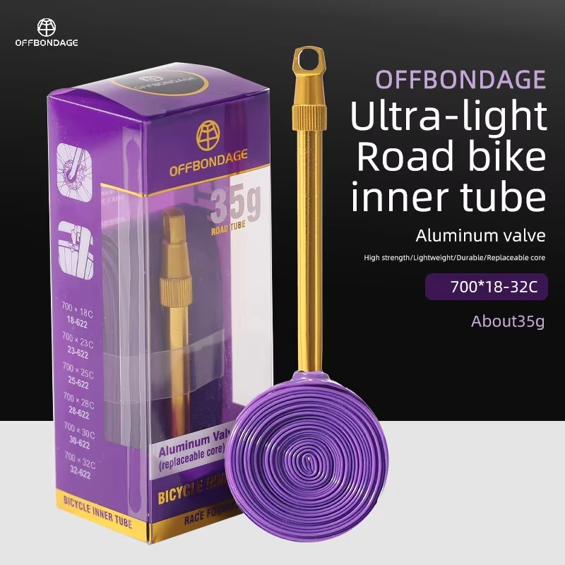 Inner Tube 700C - OFFBONDAGE Aluminum Valve Ultralight Bike Inner