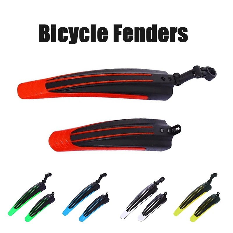 Fender Mudguard Set - 2pcs Bicycle Fenders Splash Fender Guard