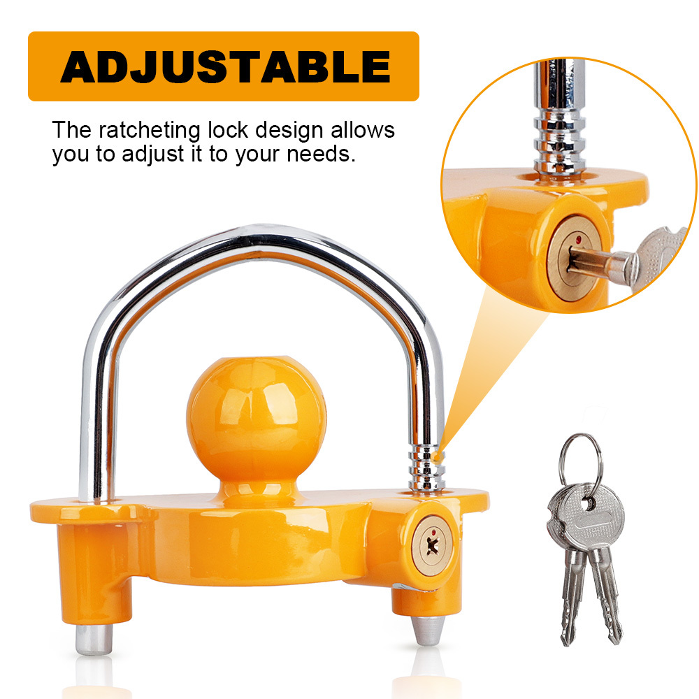 U-Bolt Trailer Ball Lock Unive - U Lock Heavy Duty recension och pris