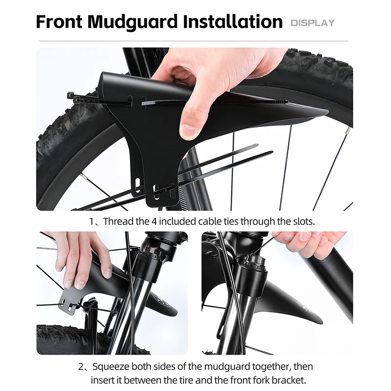 Bike Mudguard Set Front Rear F - Fender Mudguard Set recension och pris