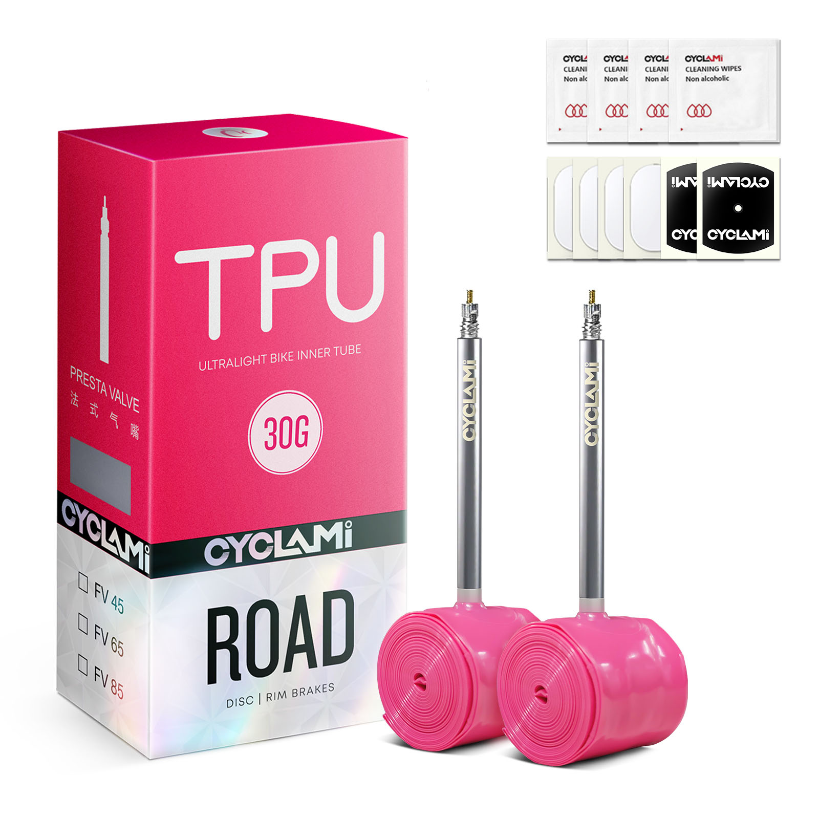 2PC CYCLAMI Bike Inner Tube St - Inner Tube 700C recension och pris