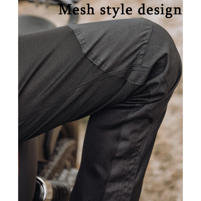 Summer Mesh Motorcycle Pants M - Cycling Commuter Pants recension och pris