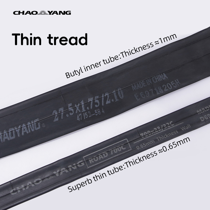 2PCS Chaoyang Road Bicycle Inn - Inner Tube 700C recension och pris