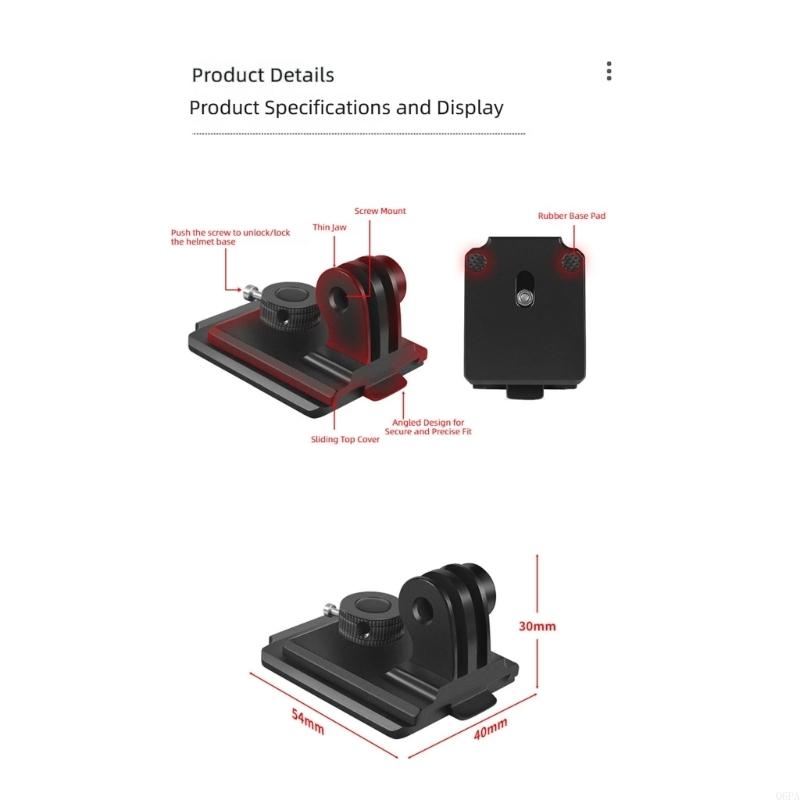 Q6PA Action Camera Helmet Moun - Commute Cycling Helmet recension och pris