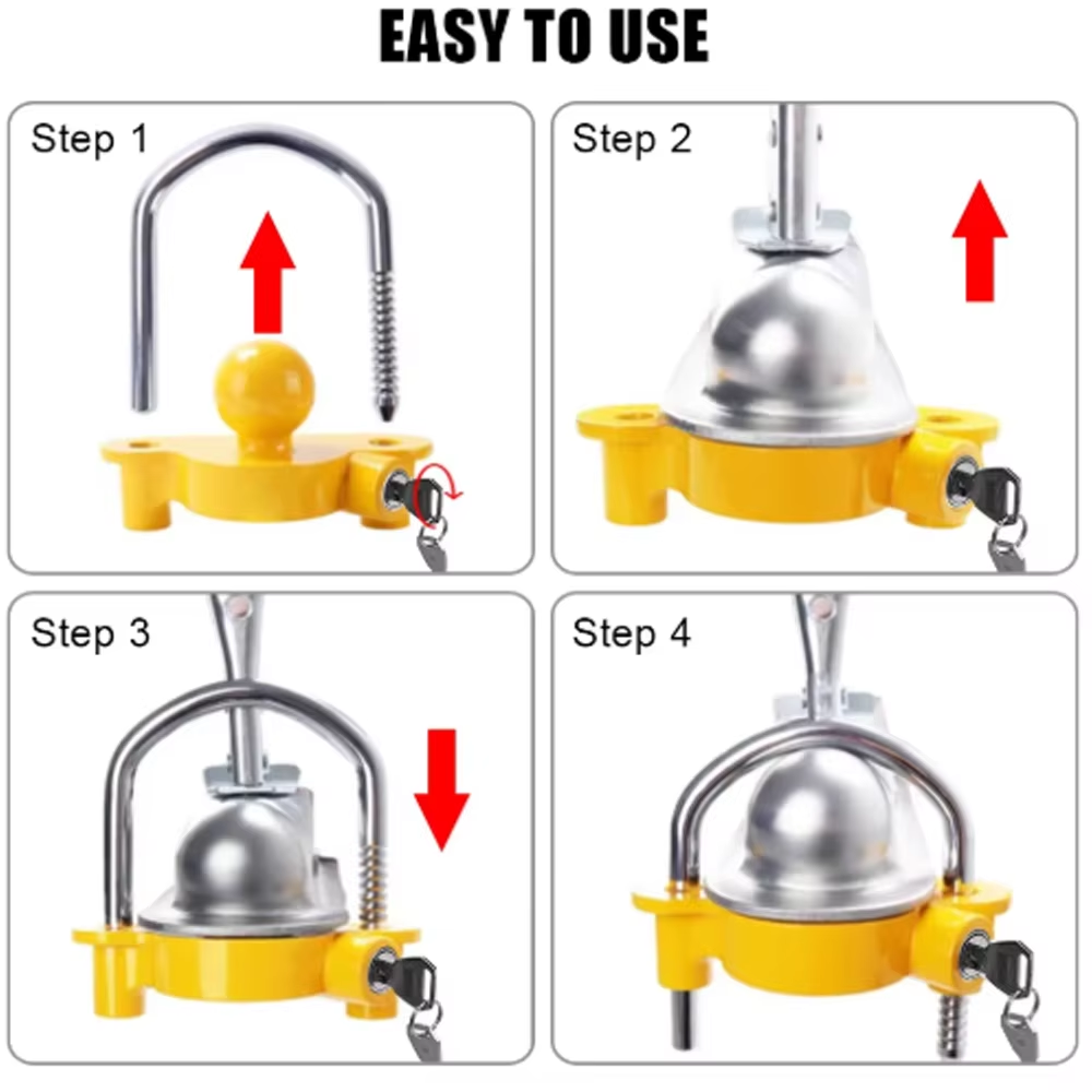 Heavy Duty Trailer Hitch Lock  - U Lock Heavy Duty recension och pris