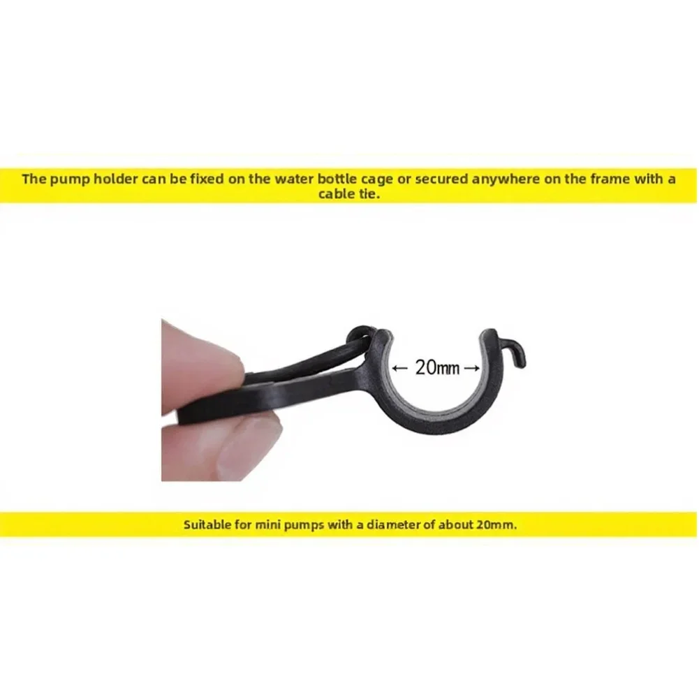 2pcs Bicycle Pump Holder Porta - Bike Pump Frame Mount recension och pris