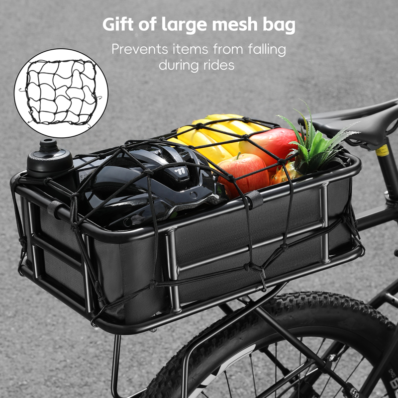 Large Capacity Bicycle Rear Ba - Cycling To Commute recension och pris