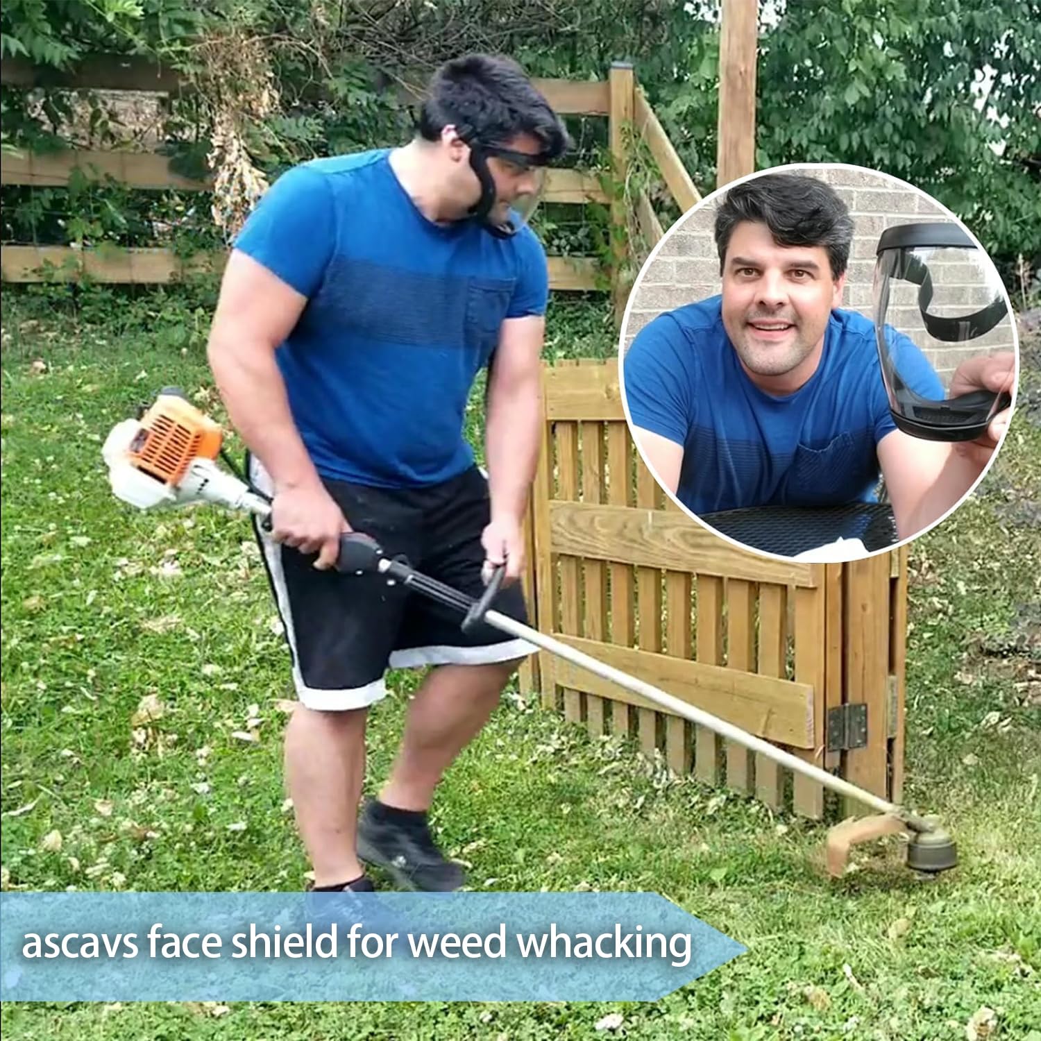 Full Face Shield for Yard Work - Cycling To Work recension och pris