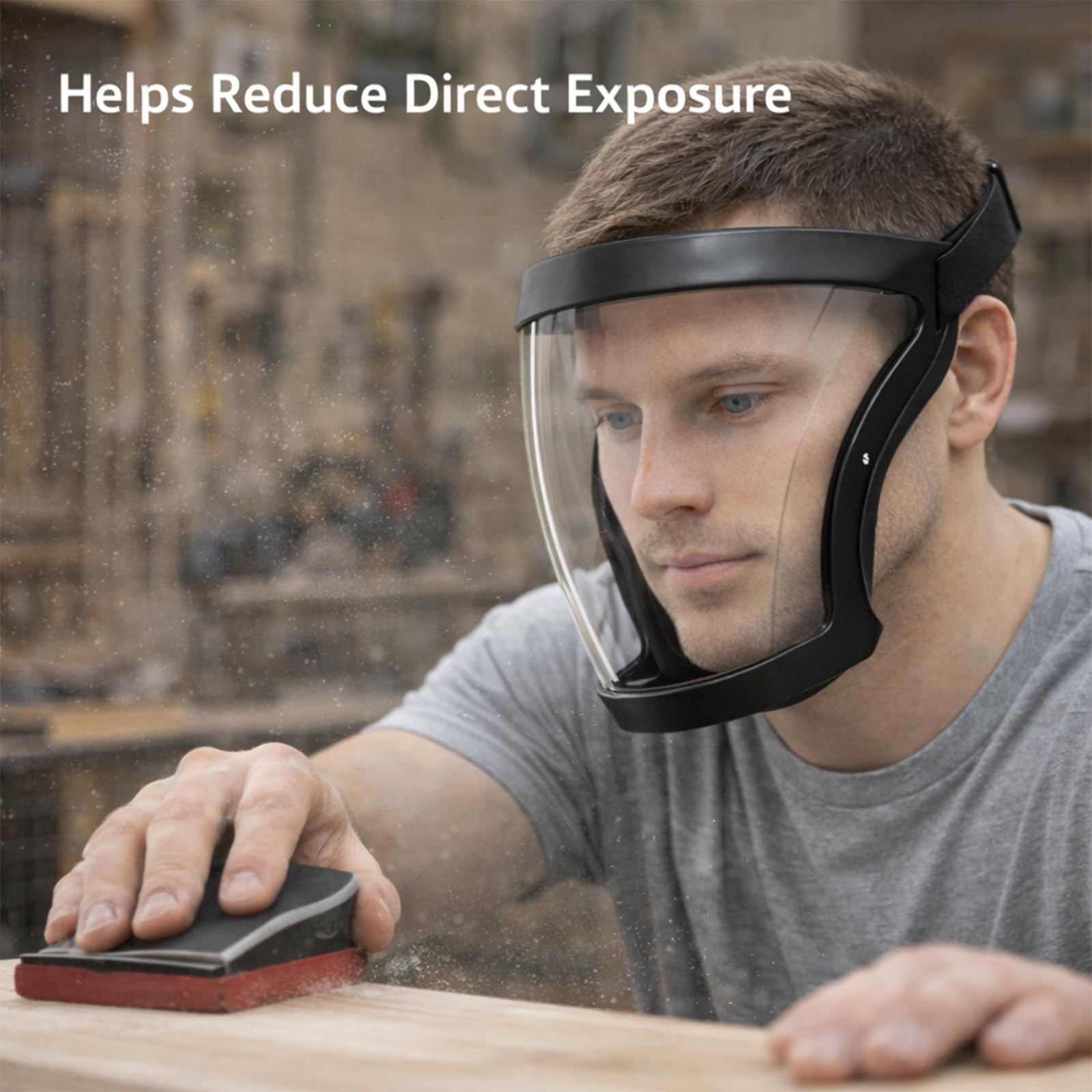 Full Face Shield for Yard Work - Cycling To Work recension och pris