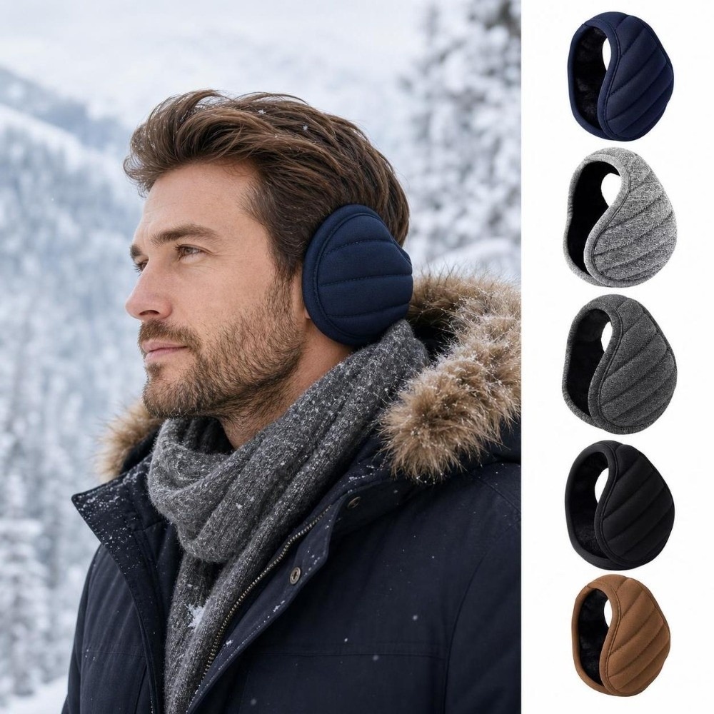 Thick Lined Winter Earmuffs So - Winter Cycling Commute recension och pris