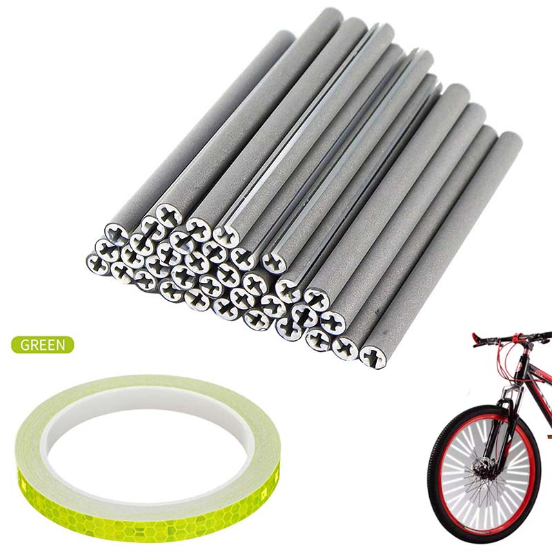 Green Outline Bike Spoke Refle - Spoke Reflector Set recension och pris