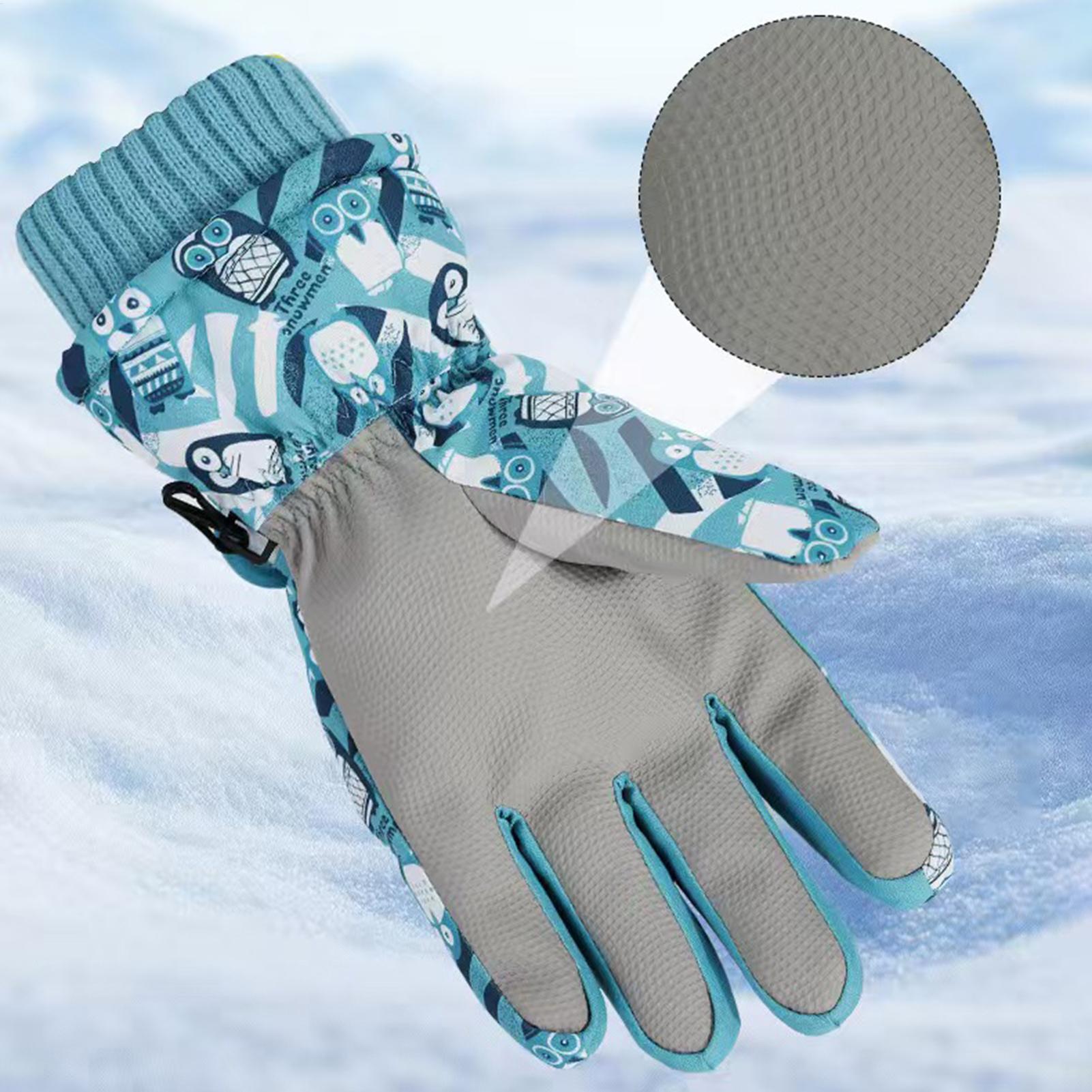 Kids Waterproof Gloves Insulat - Winter Cycling Commute recension och pris