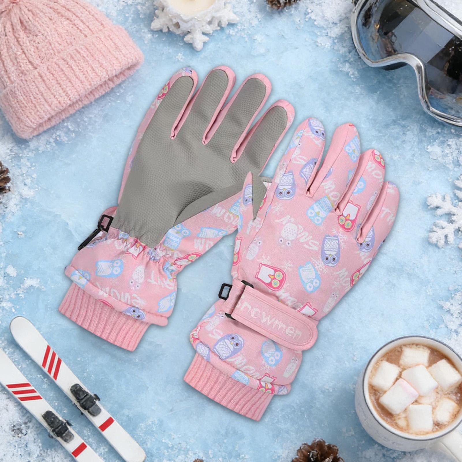 Kids Waterproof Gloves Insulat - Winter Cycling Commute recension och pris