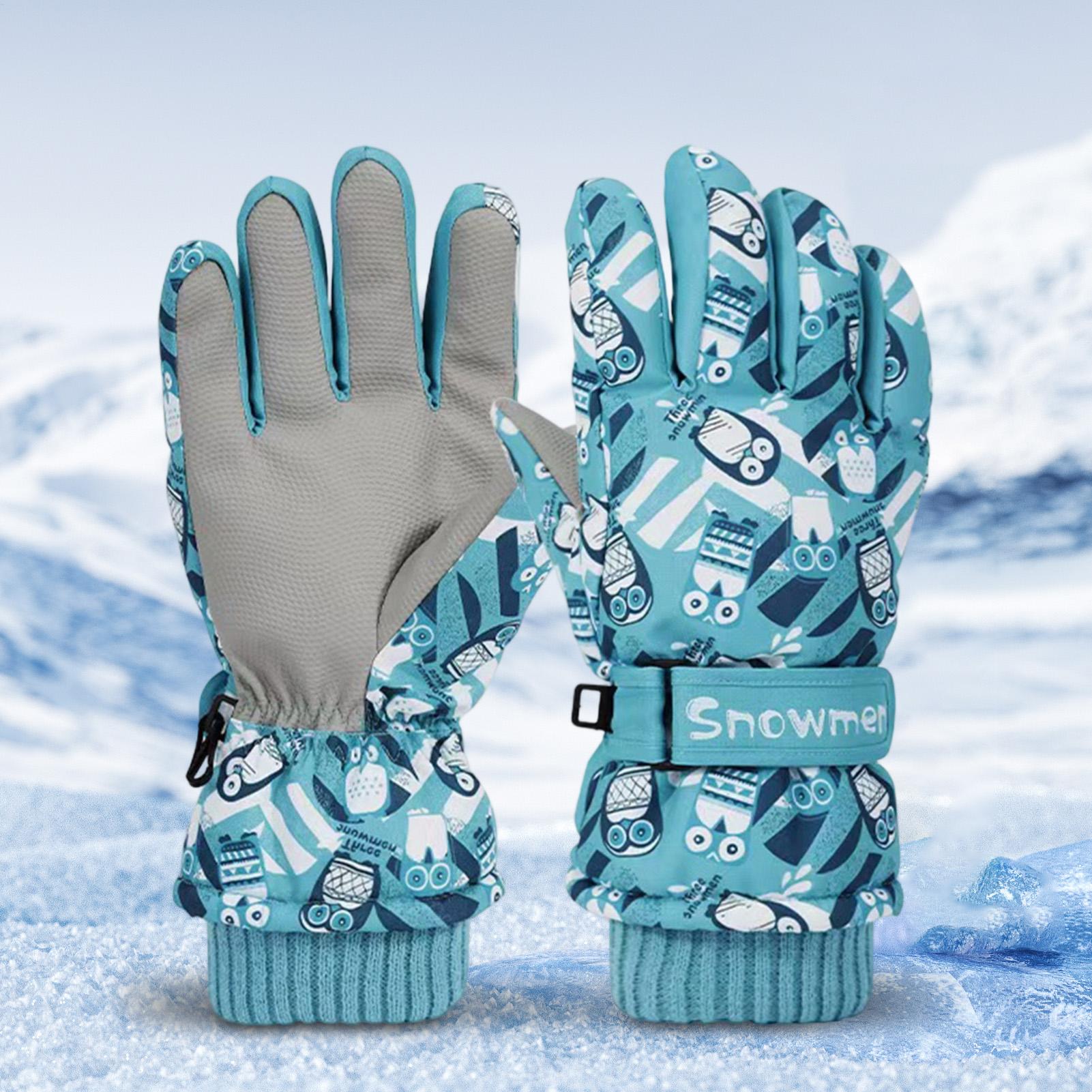 Kids Waterproof Gloves Insulat - Winter Cycling Commute recension och pris