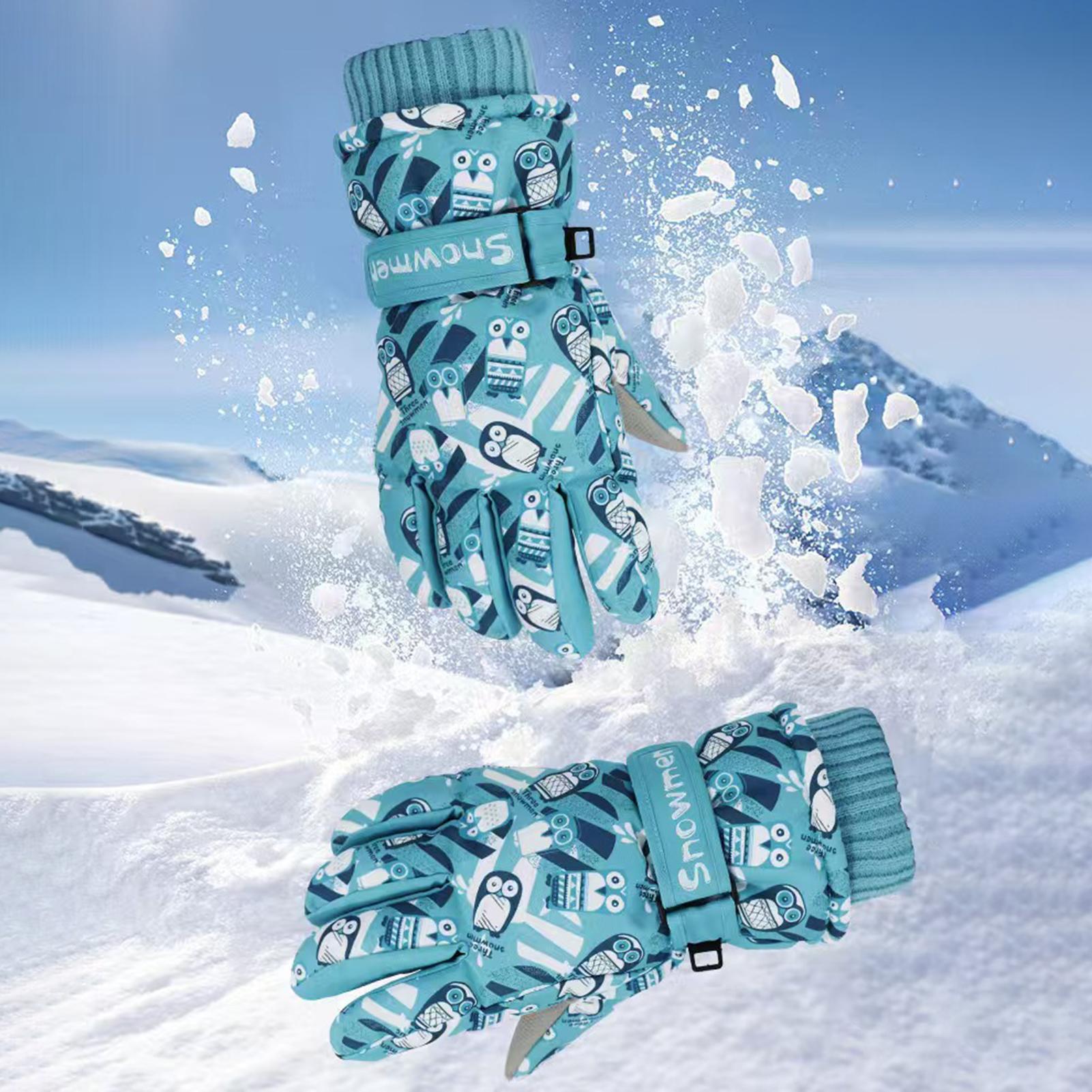 Kids Waterproof Gloves Insulat - Winter Cycling Commute recension och pris