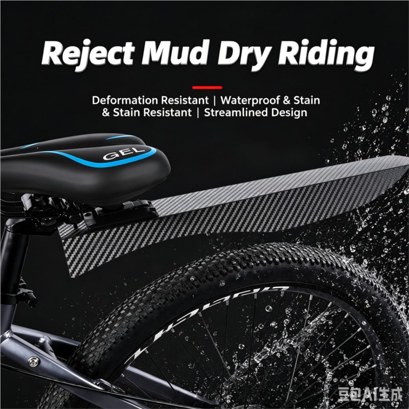Extended Wide Adjustable Bike  - Fender Mudguard Set recension och pris