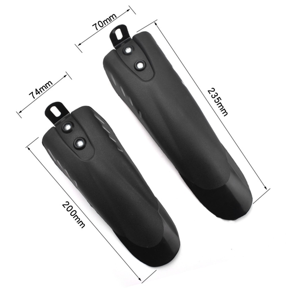 2Pcs Front Rear Set Bike Mudgu - Fender Mudguard Set recension och pris