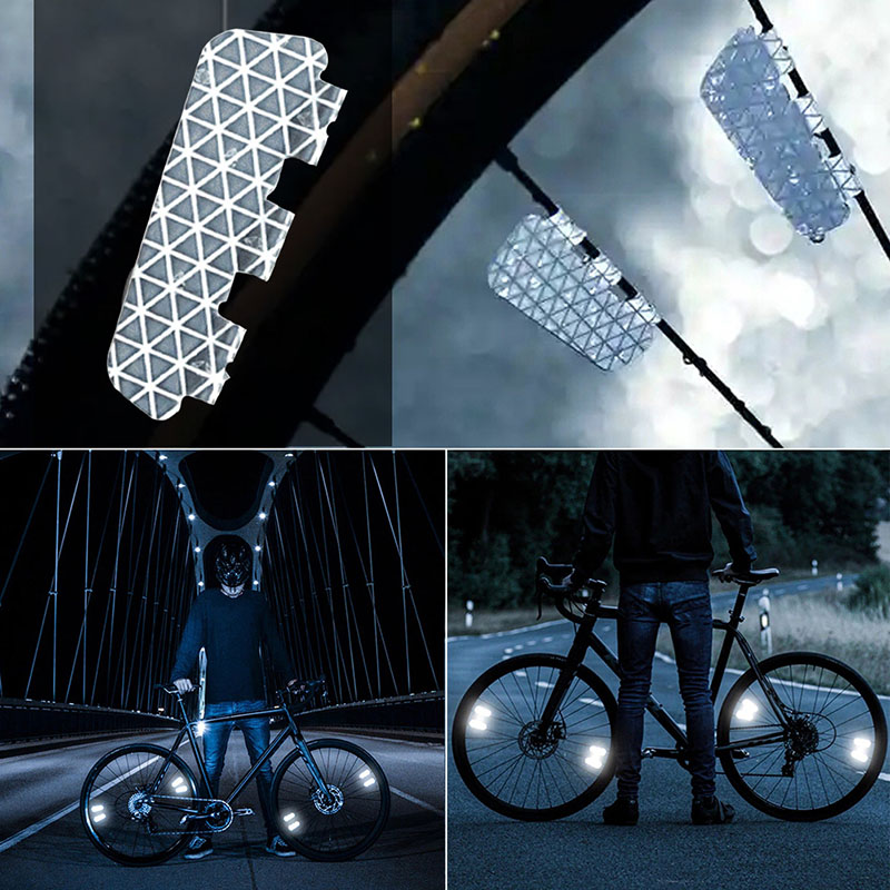 4Pcs/Set Bike Reflective Stick - Spoke Reflector Set recension och pris