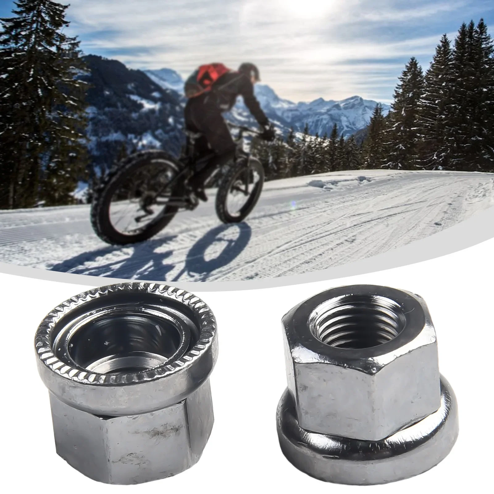 2PCS Stainless Steel Bike / Cy - Dynamo Hub Front recension och pris