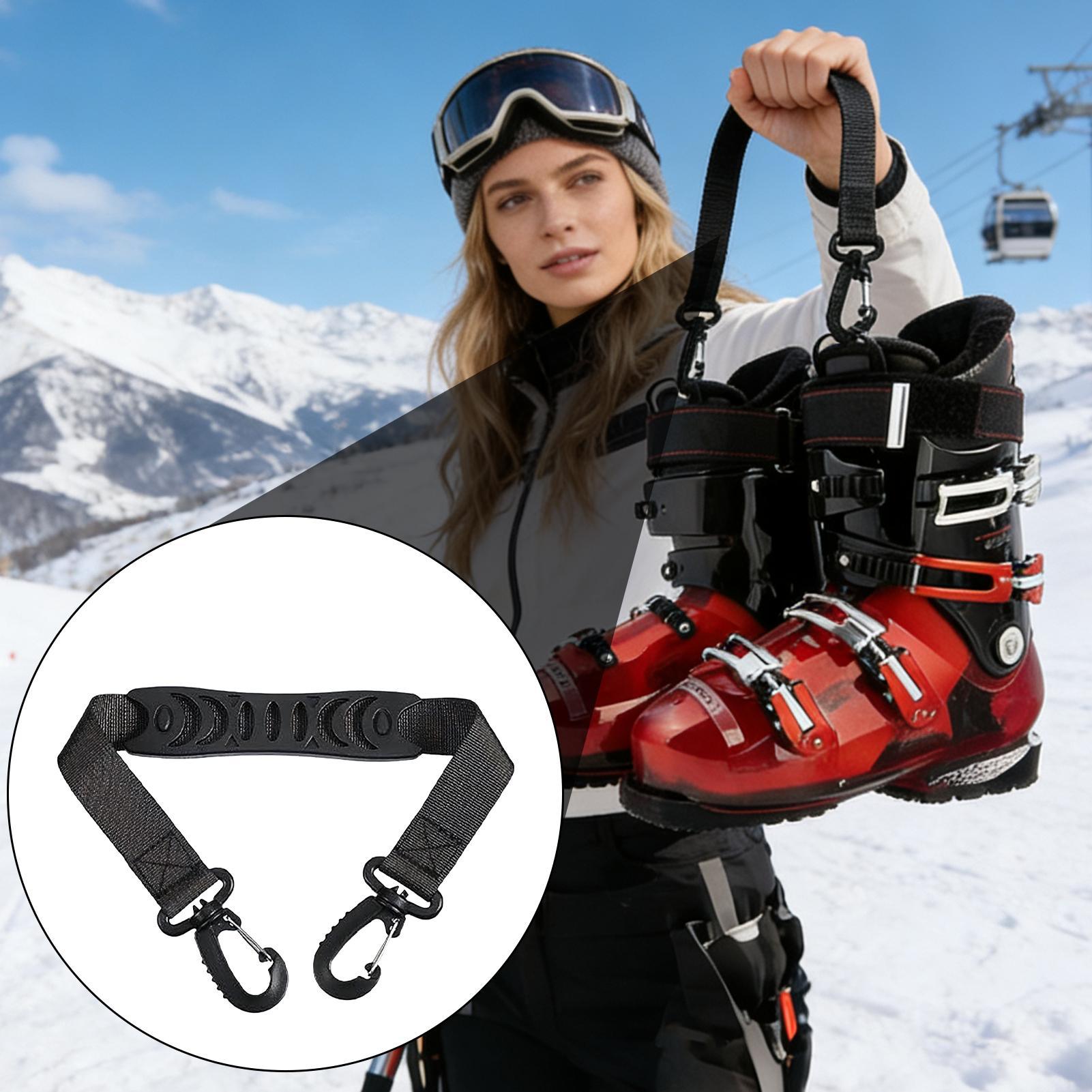 Ski Boot Straps For Carrying W - Winter Cycling Commute Gear recension och pris