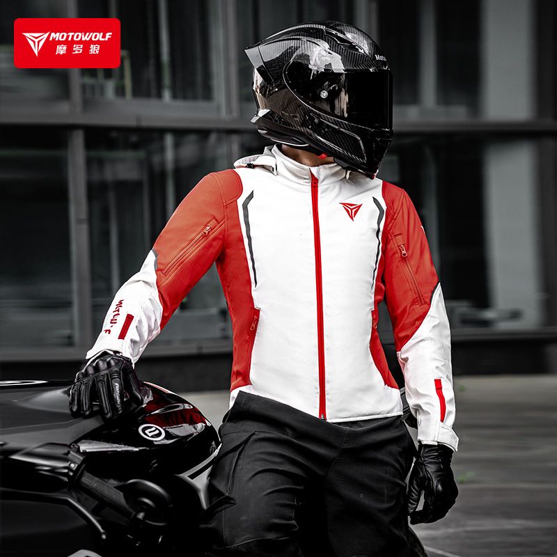 MOTOWOLF Windbreaker Motorcycl - Cycling Commute Jacket recension och pris