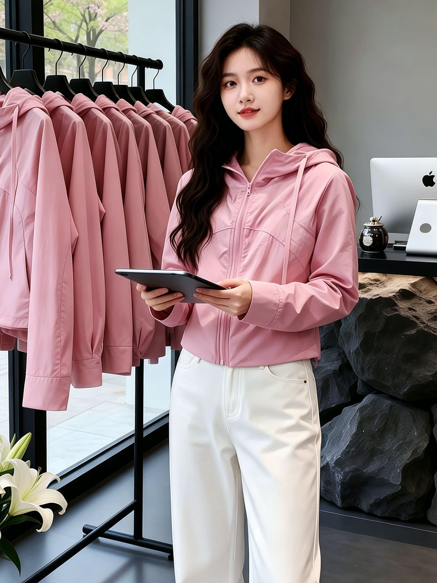 2026 Summer Ice Silk Women's L - Cycling Commute Jacket recension och pris