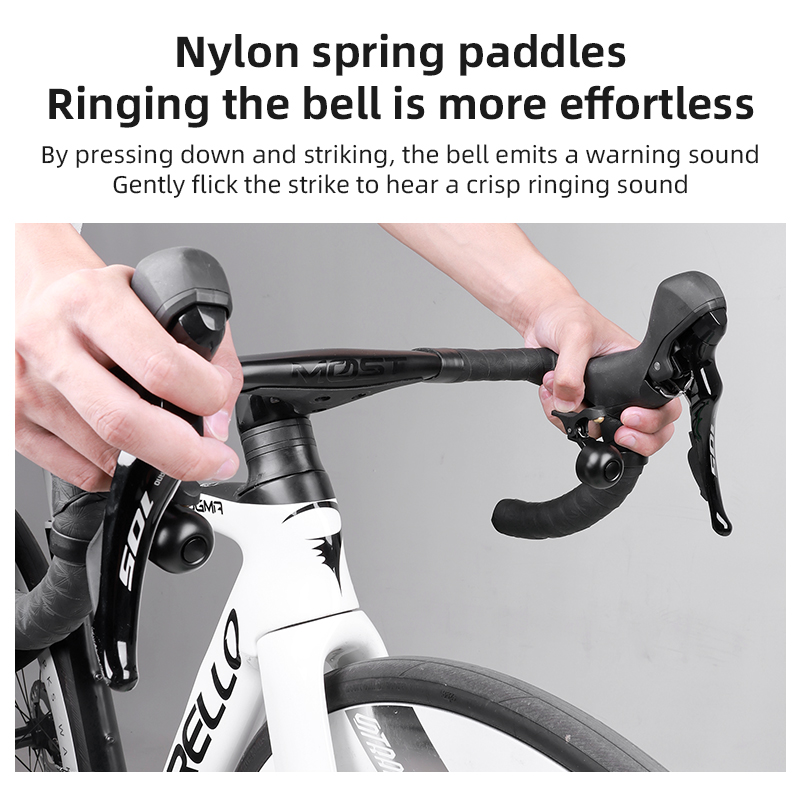 Portable Bicycle Bell for Road - Bell Handlebar Ring recension och pris
