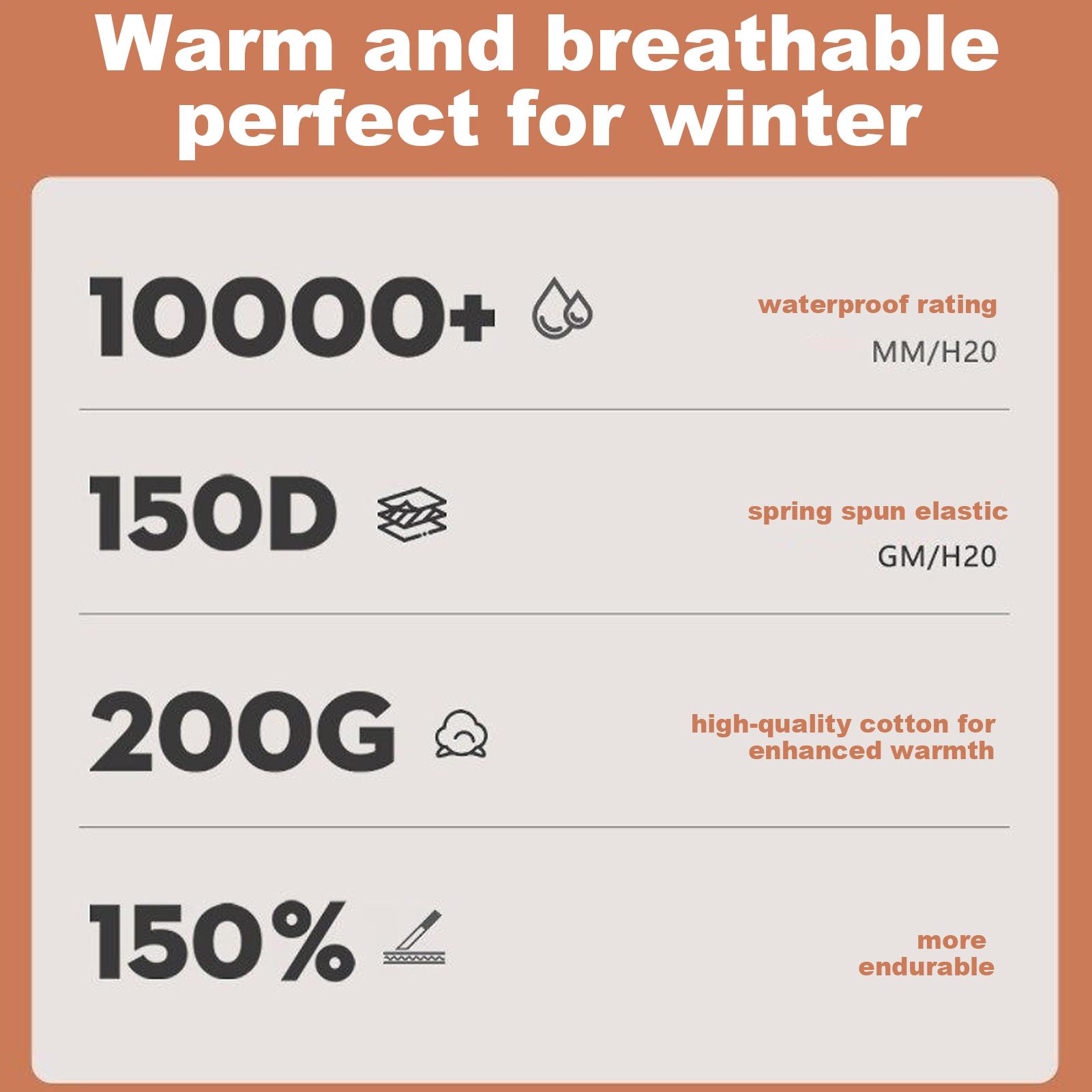Motorcycle Winter Jacket 4-Poc - Cycling Commute Jacket recension och pris