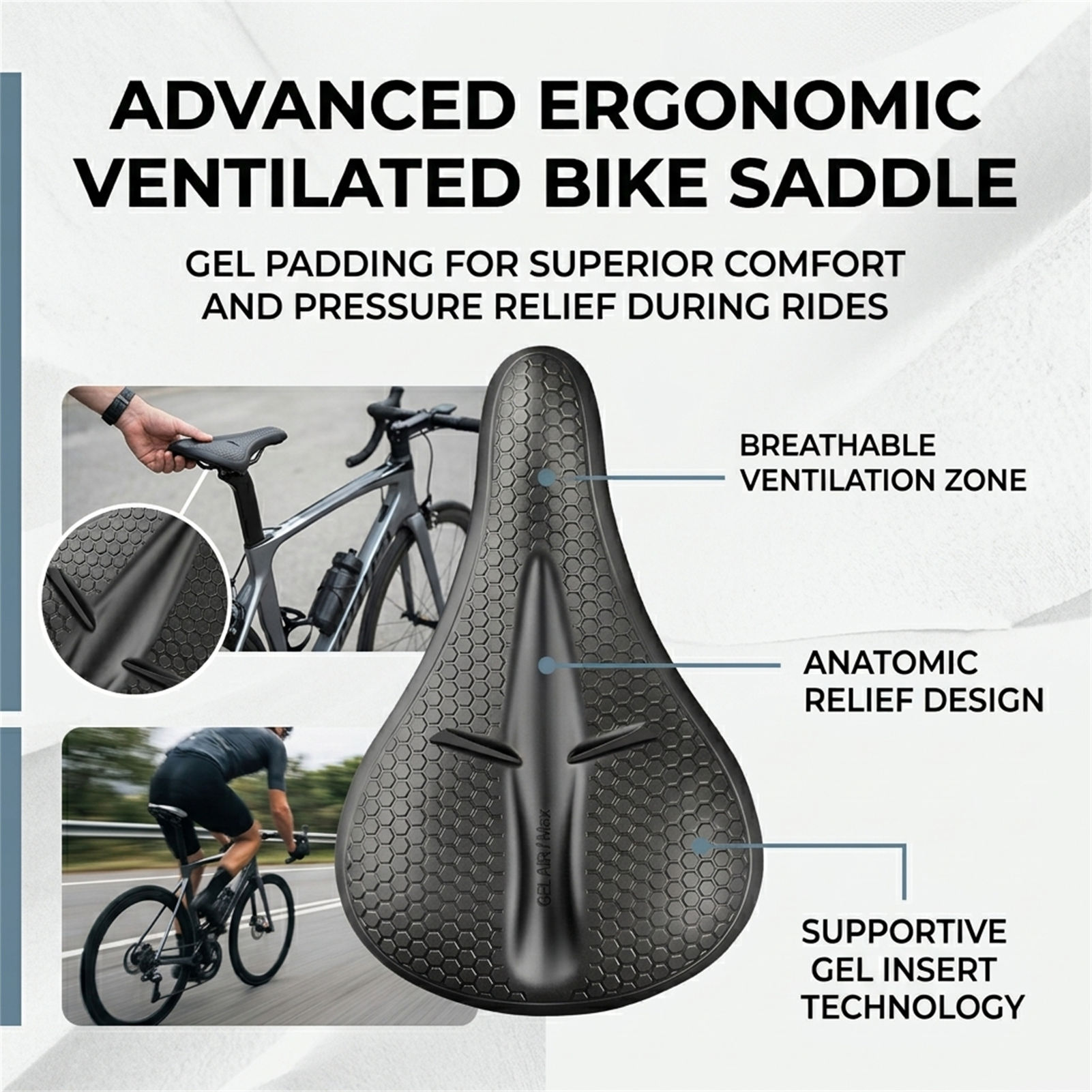 Silicone Bicycle Seat Cover Th - Cycling To Commute recension och pris