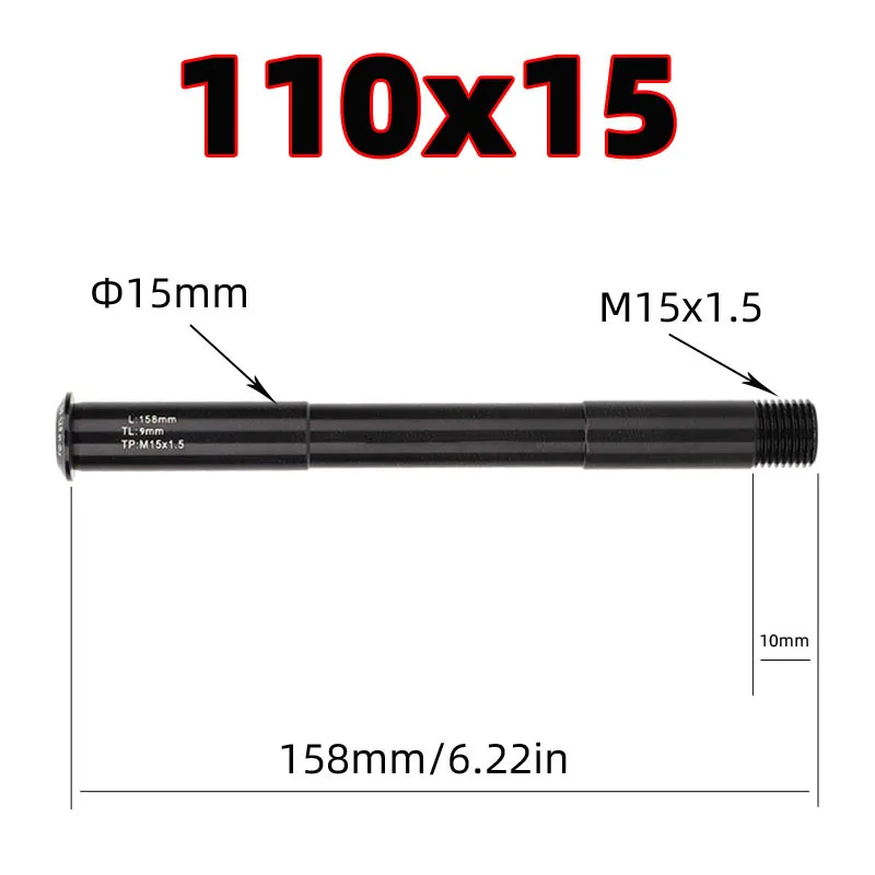 Mountain Bike Thru Axle 158mm  - Dynamo Hub Front recension och pris