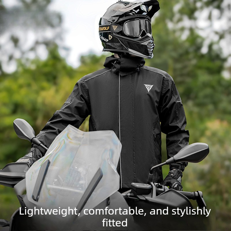 Motorcycle Rain Suit Waterproo - Cycling Commute Rain recension och pris