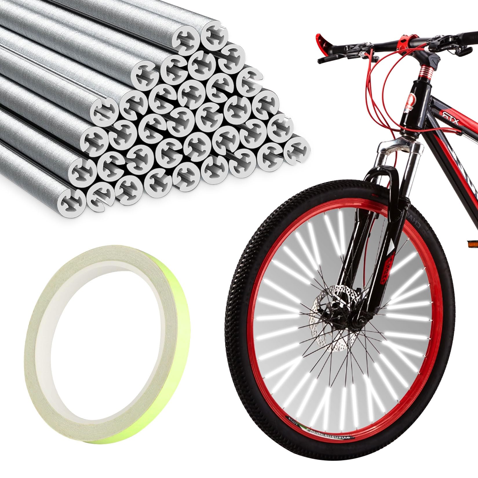 Bike Spoke Reflectors Set - 36 - Spoke Reflector Set recension och pris