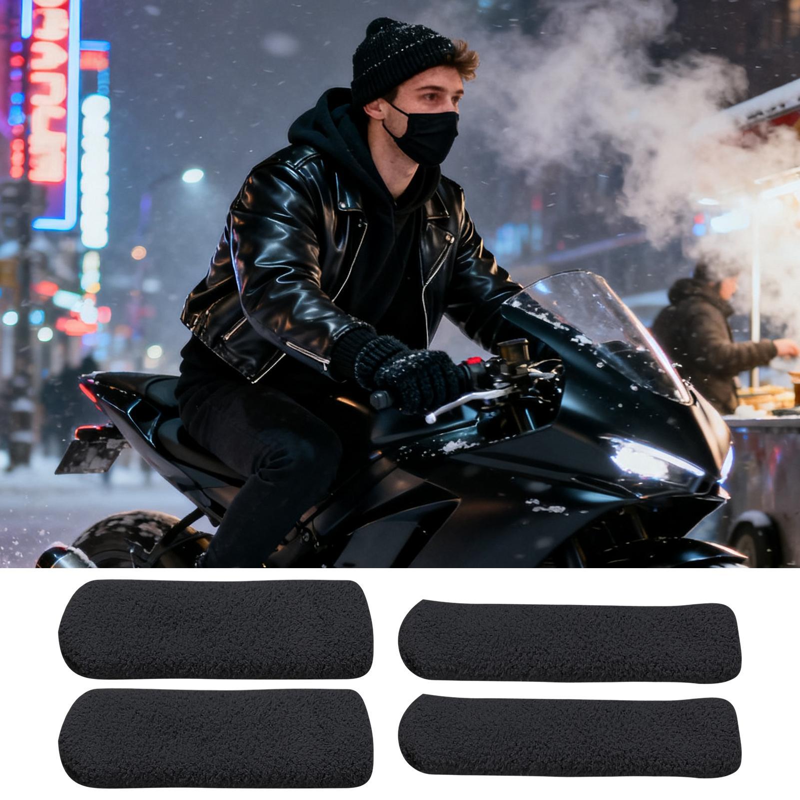 Motorcycle Handle Grip Covers  - Winter Cycling Commute recension och pris
