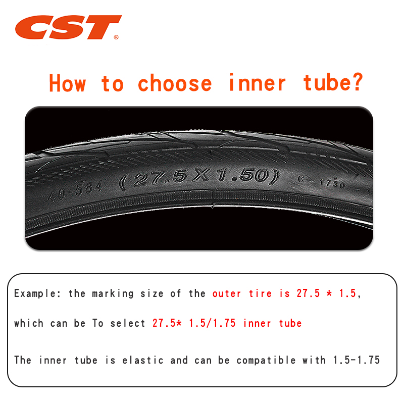 2PCS CST Bike Inner Tubes 20in - Inner Tube 700C recension och pris