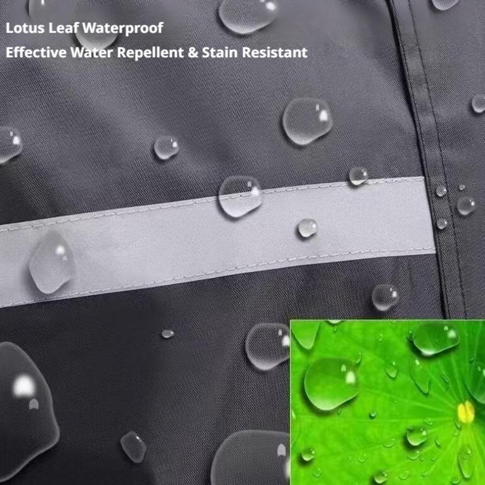 Waterproof Hooded Rain Poncho, - Cycling Commute Rain recension och pris