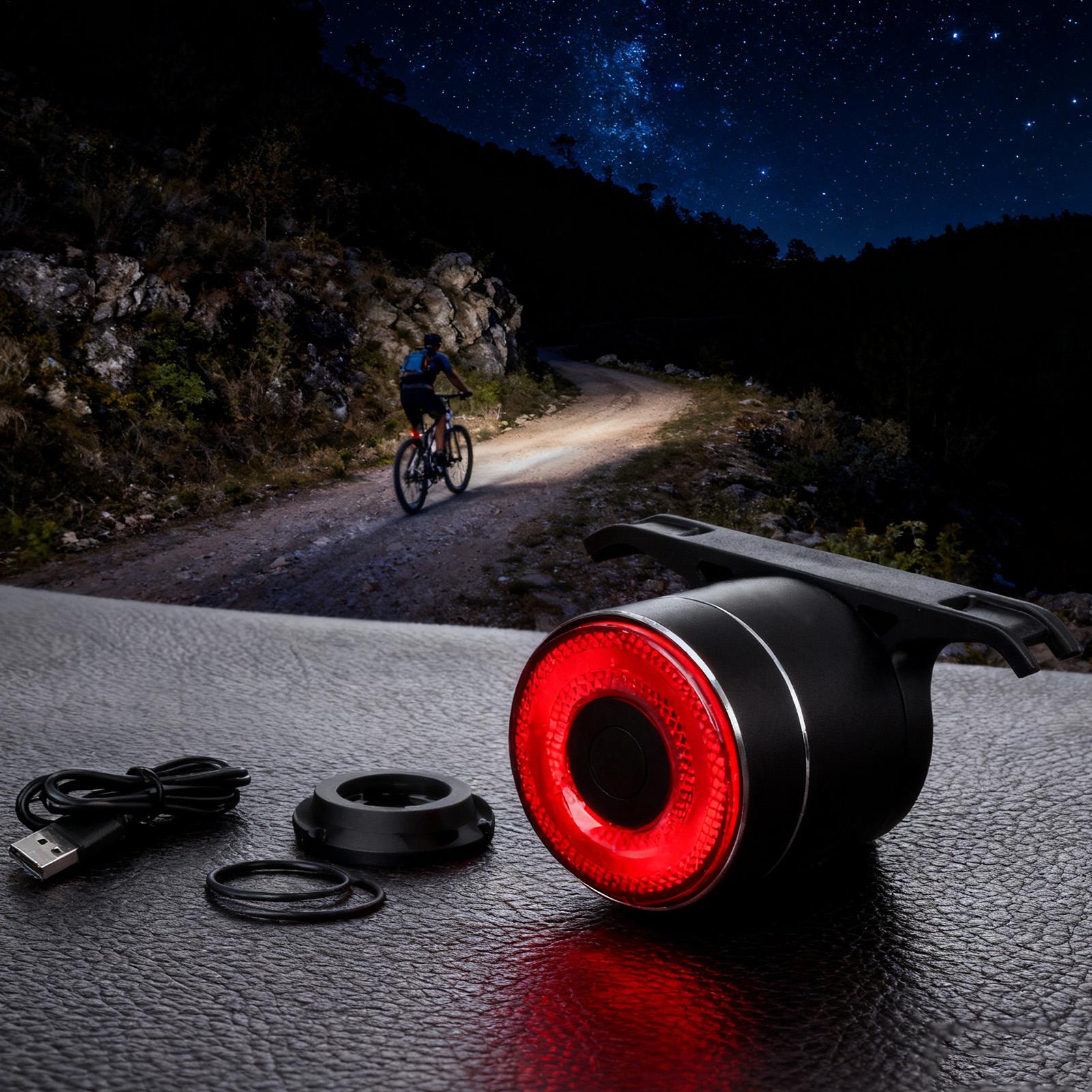 Bike Rear Light Smart Bike Tai - Commuting With Road Bike recension och pris