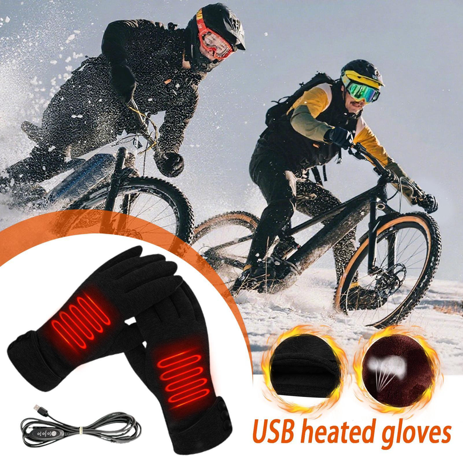 Heating Gloves 3-level USB Win - Winter Cycling Commute recension och pris