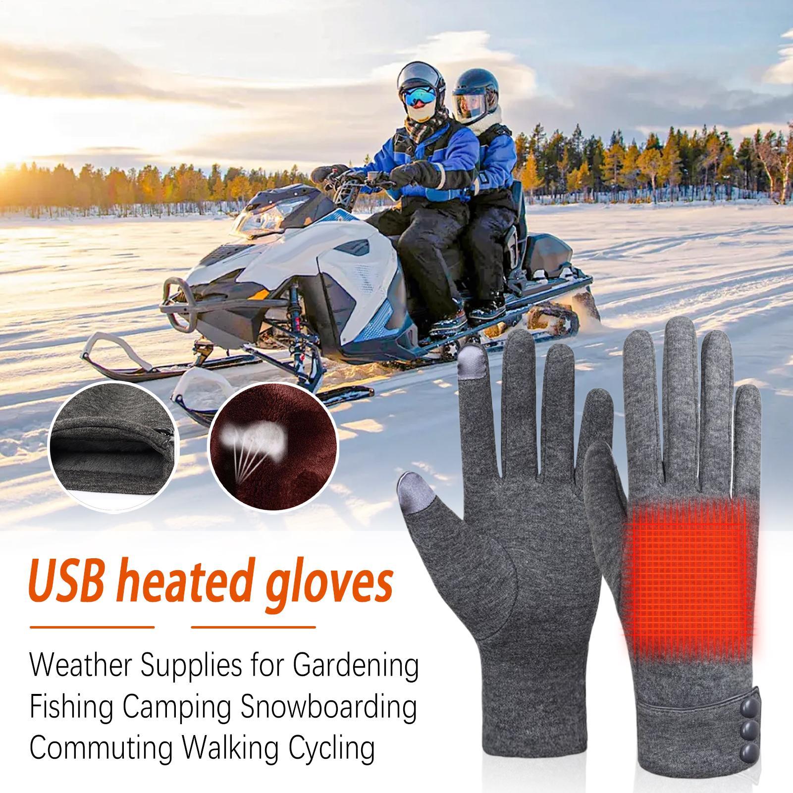Heating Gloves 3-level USB Win - Winter Cycling Commute recension och pris