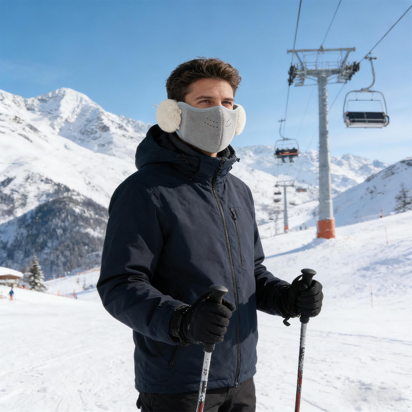 Winter Mouth Cover Warm Therma - Winter Cycling Commute recension och pris