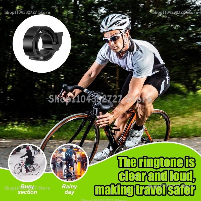 Invisible Alloy Bicycle Bell L - Bell Handlebar Ring recension och pris