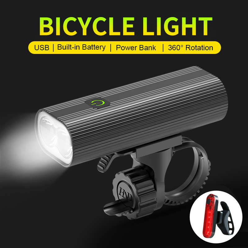 Rechargeable Super Bright Bike - Commuting With Road Bike recension och pris