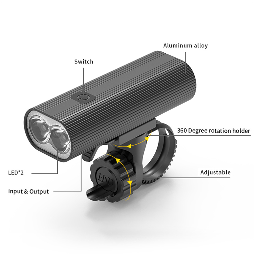 Rechargeable Super Bright Bike - Commuting With Road Bike recension och pris