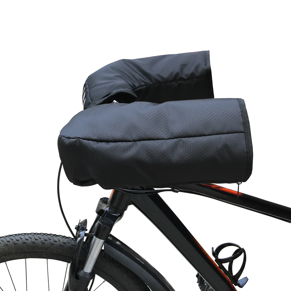Reflective Handlebar Mittens 1 - Commuting On Mountain Bike recension och pris
