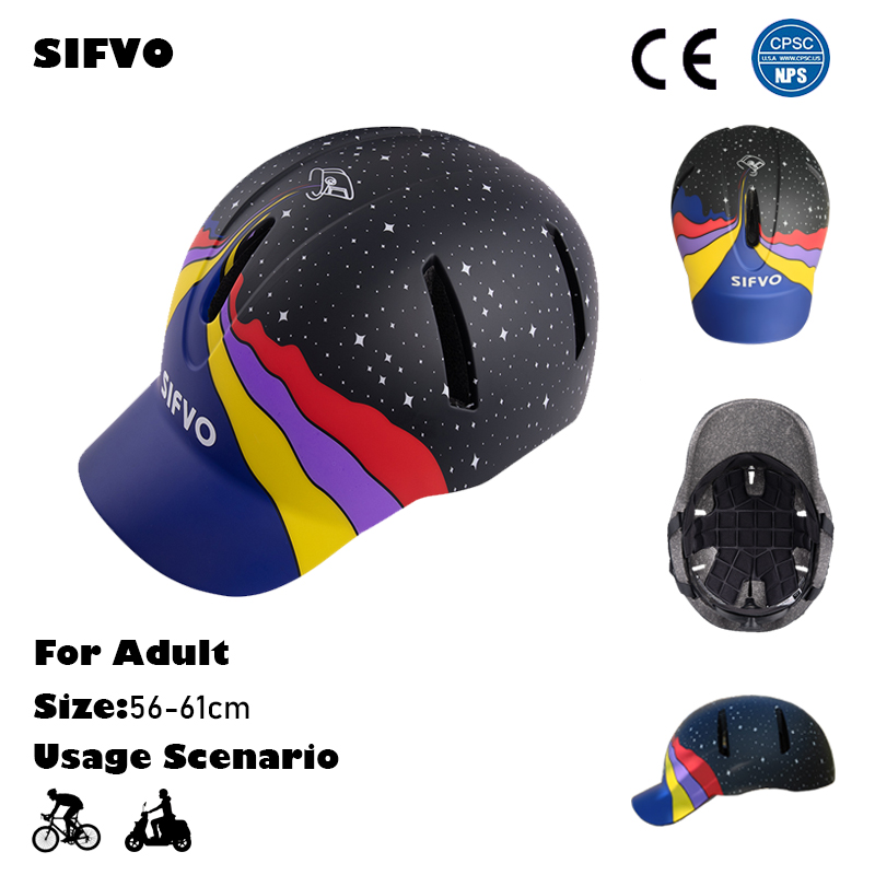 SIFVO Adult Stylish Bike Helme - Commute Cycling Helmet recension och pris