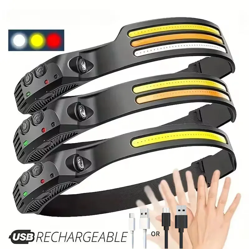 Multi-functional COB Headlamp  - Cycling To Work recension och pris