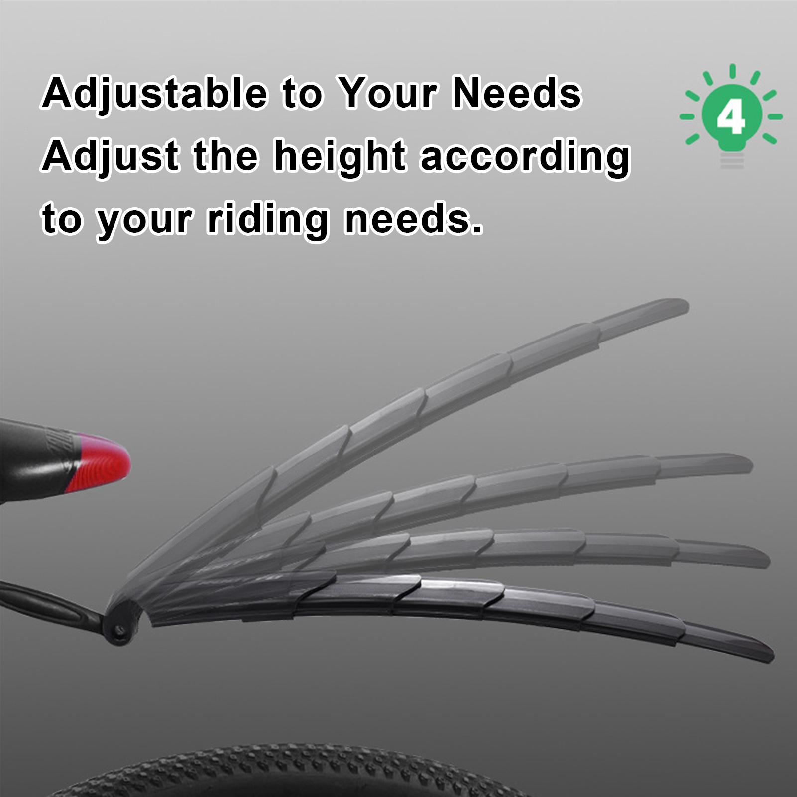 Bike Fenders Telescopic Bicycl - Commuting With Road Bike recension och pris